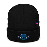 UFO Ribbed Knit Beanie - Ashley's Cosplay Cache
