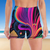 Underwater Flow Rave Yoga Shorts Set - Cosplay Moon