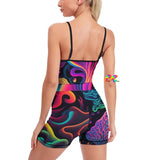 Underwater Flow Rave Yoga Shorts Set - Cosplay Moon