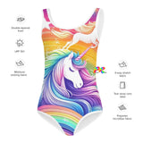 Unicorn Odyssey Girl’s One Piece Swimsuit