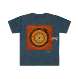 Viking Compass Unisex Softstyle T-Shirt - Cosplay Moon