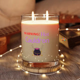 Warning: Hot Cauldron Scented Candle - Full Glass, 11oz - Ashley's Cosplay Cache