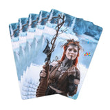 Warrior Woman In The Snow Poker Cards - Ashley's Cosplay Cache