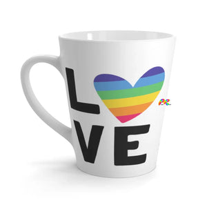 White Ceramic Pride Coffee Mug, LGBTQ Gifts - Cosplay Moon