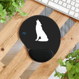 Wolf Mouse Pad With Wrist Rest - Ashley's Cosplay Cache