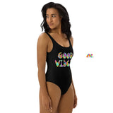 Good Vibes One-Piece Swimsuit - Ashley's Cosplay Cache