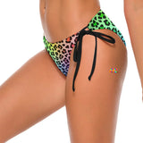 Women's Colorful Leopard Bikini Bottoms - Cosplay Moon