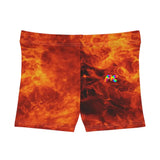 Women's Fire Booty Shorts - Cosplay Moon