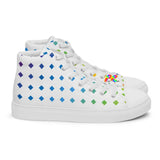 Women’s LGBTQ/Pride high top canvas shoes - Cosplay Moon