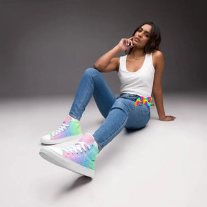 Women’s Pastel Pride High Top Shoes - Cosplay Moon