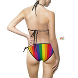 Women's Pride Striped String Bikini - Cosplay Moon